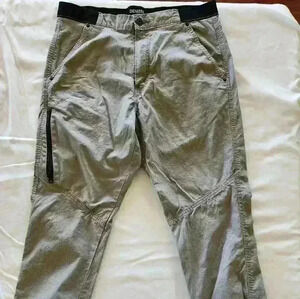 Levi's  size W34 gray, cotton pants. Stretch waist. men's